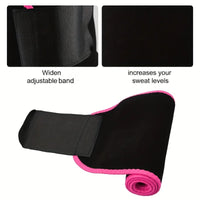 Sports Sweat Burst Waist Support Belt Shape Running Durable Waist Abdominal Fat Burning Training Belt Sauna Set Waist Trimmer