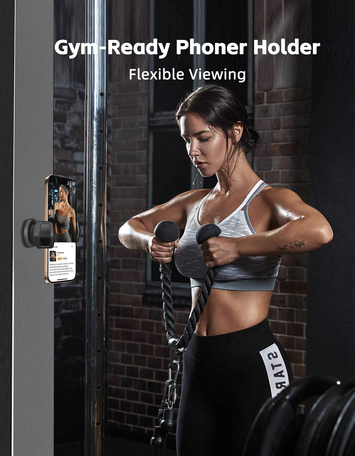 GymSnap™ Magnetic Phone Mount 🧲💪