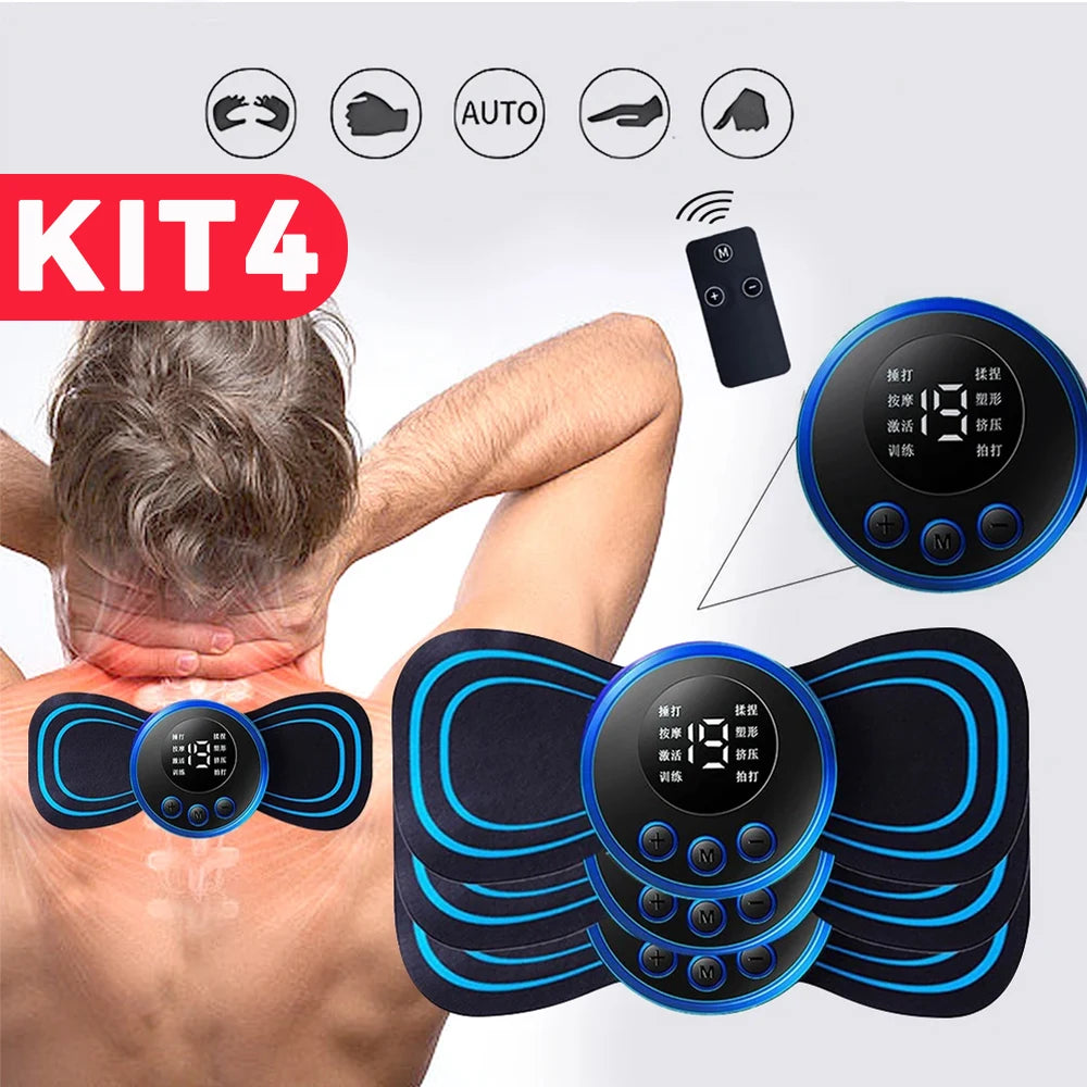 Mini Portable Rechargeable Muscle Massager for Neck Relief Back and Legs Ideal for Travel and Esport