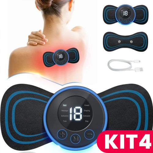 Mini Portable Rechargeable Muscle Massager for Neck Relief Back and Legs Ideal for Travel and Esport