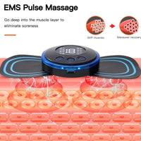 Mini Portable Rechargeable Muscle Massager for Neck Relief Back and Legs Ideal for Travel and Esport